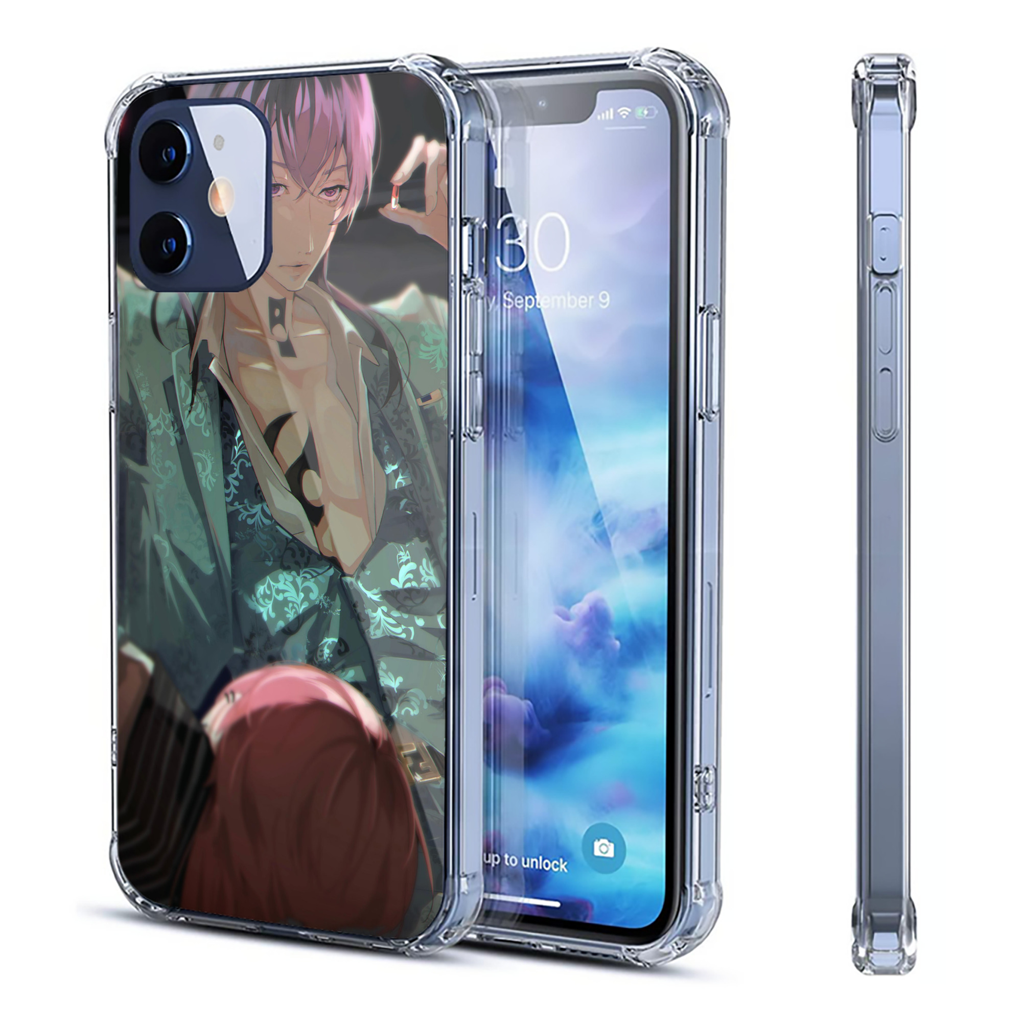 （画像用） 東京リベンジャーズ Tokyo Revengers 【iPhone 12シリーズ対応】透明スマホケース（クリアソフトケース）